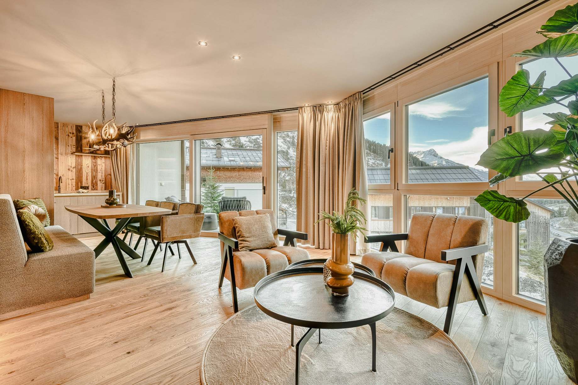 Stuben, Vorarlberg, Austria — 2-Bed Apartment With Mountain Views