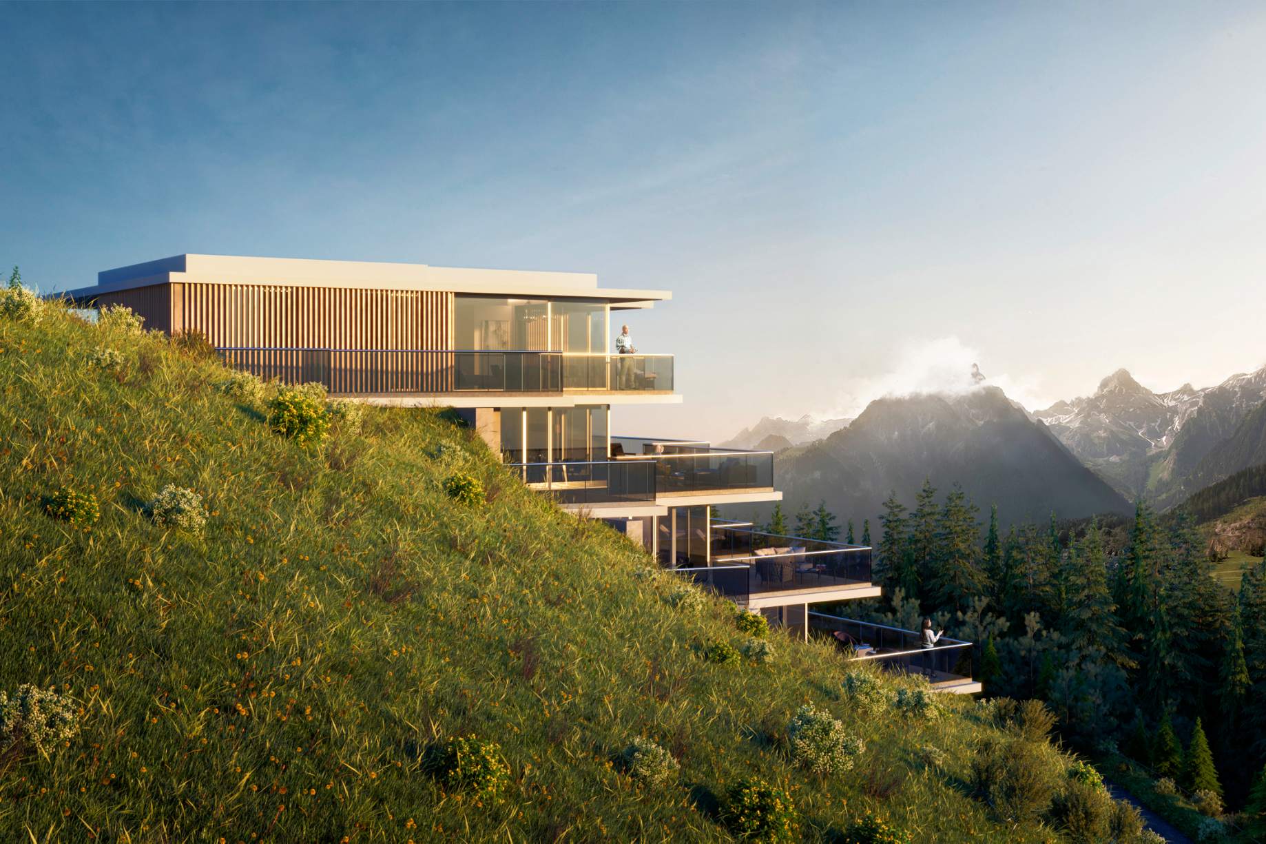 Bürserberg, Vorarlberg, Austria — 2-Bed Apartment With Mountain Views