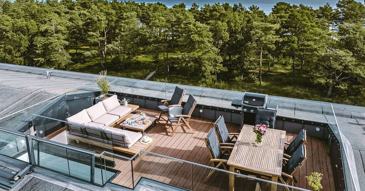 MYNE - Modern penthouse with sauna, roof terrace and pool, next on the ... - Geodesic Penthouse Apartment With Private Sauna