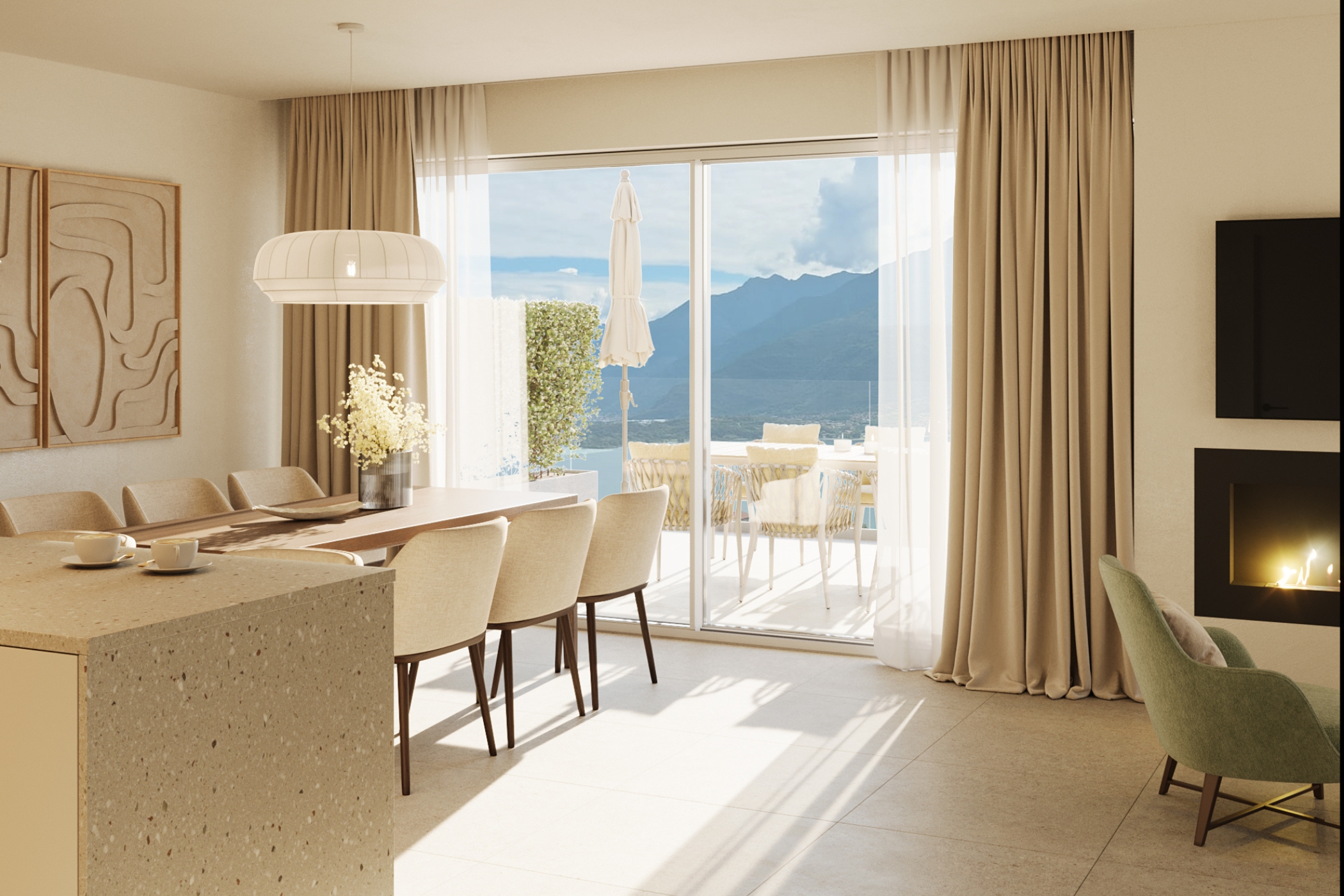 Domaso, Lake Como, Italy — 2-Bed Apartment With Pool 3