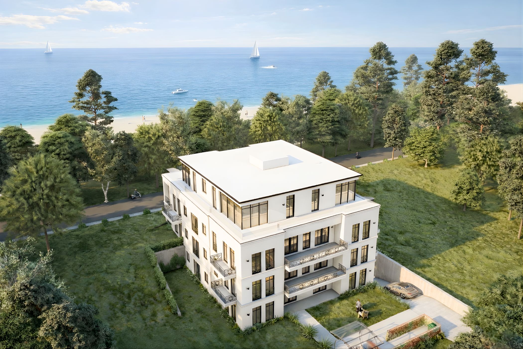 Heringsdorf, Usedom, Germany — 1-Bed Apartment With Lake Views