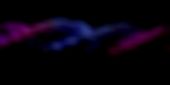 Indigo and pink colored strands braided together.