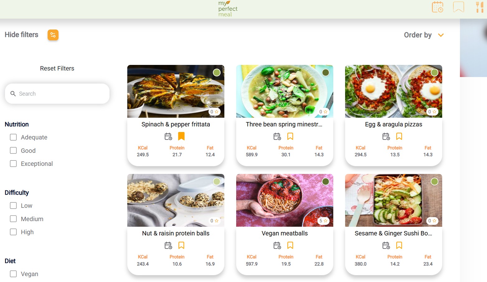 How to find recipes