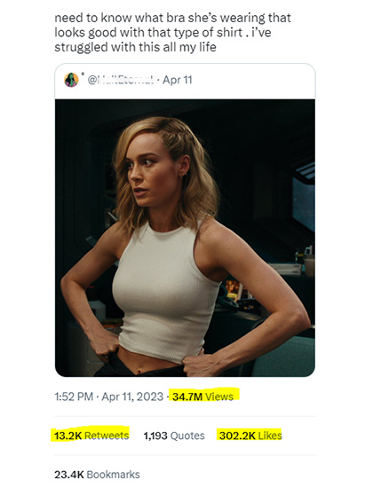 VIral T-Shirt Bra Position 1