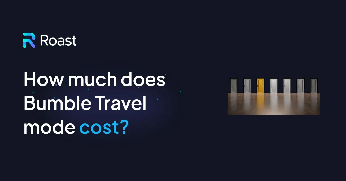 How much does Bumble Travel mode cost?