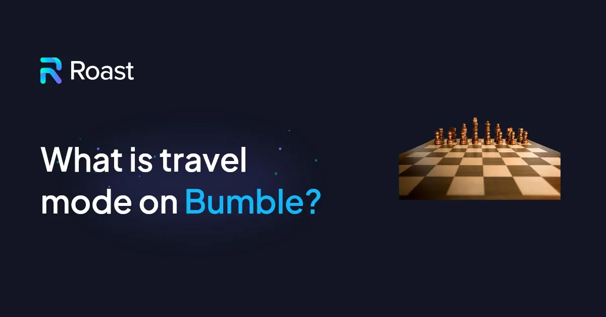 What is travel mode on Bumble?