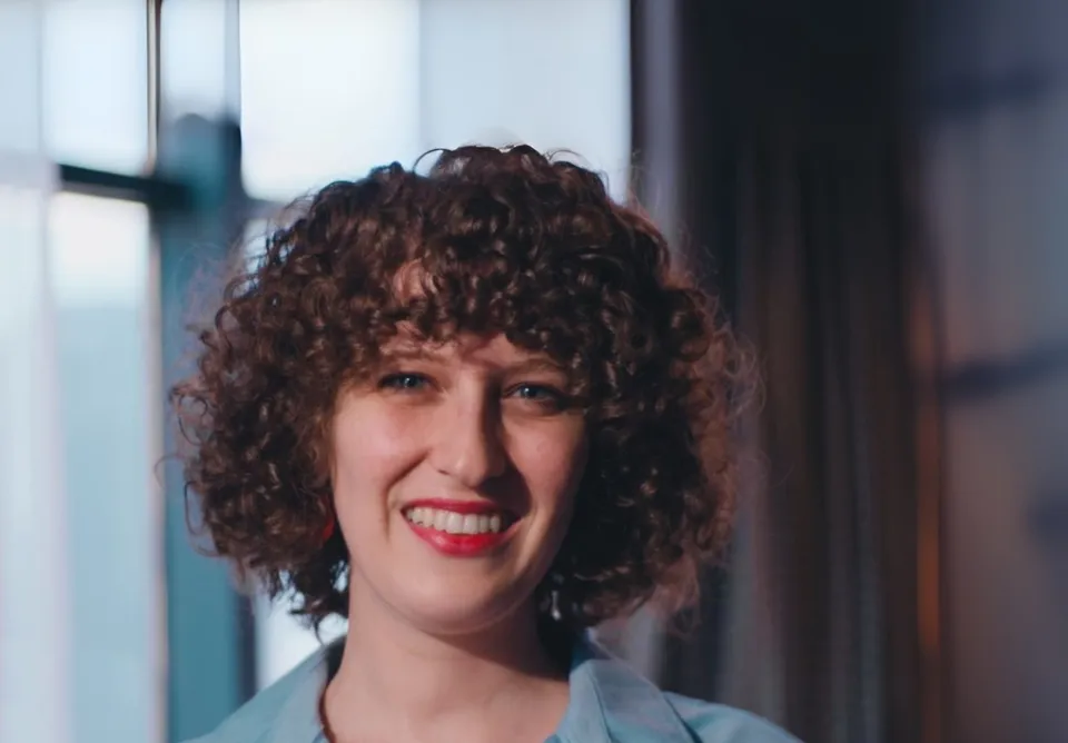 Tobii employee working in education and training