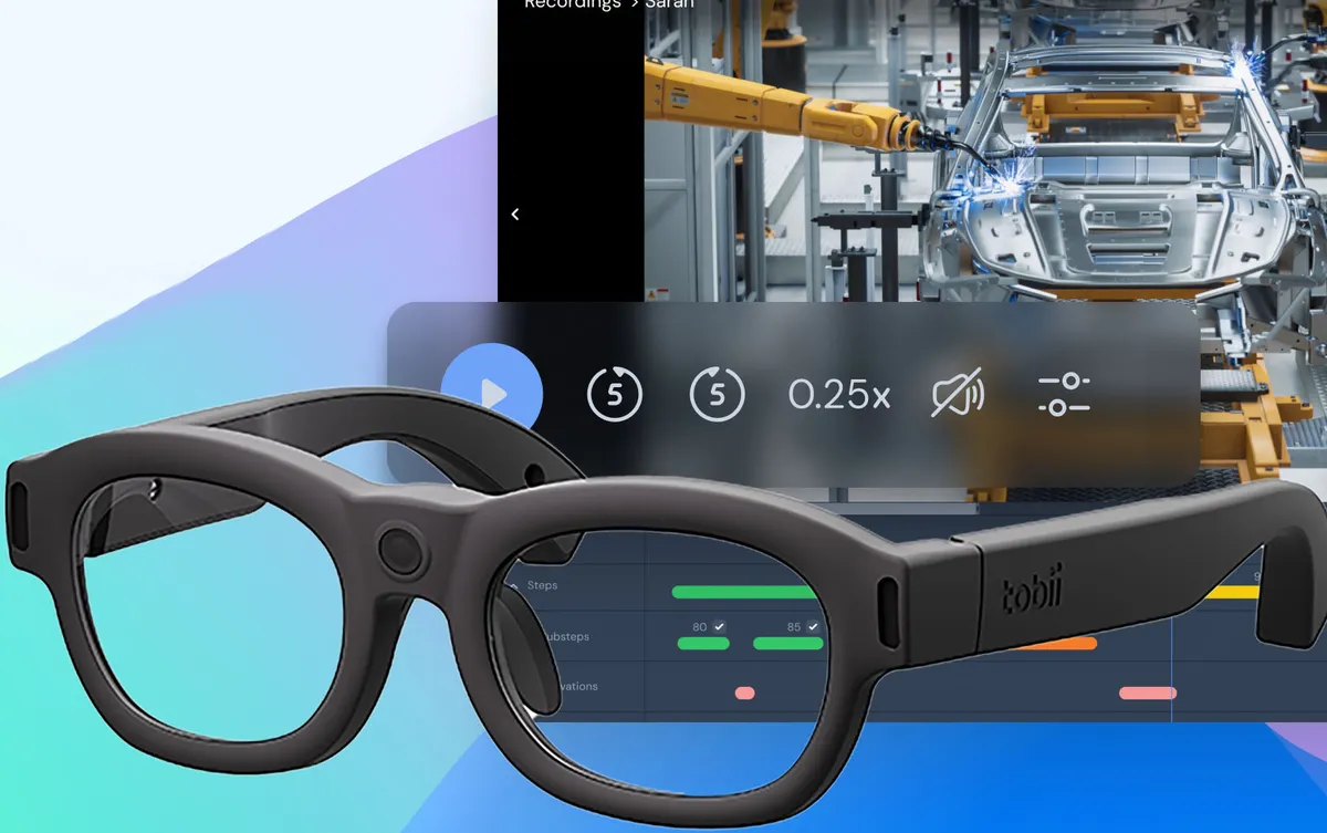 Tobii Glasses X and Glasses Explore, our versatile training solution