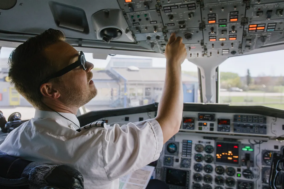 Tobii Glasses used in pilot training