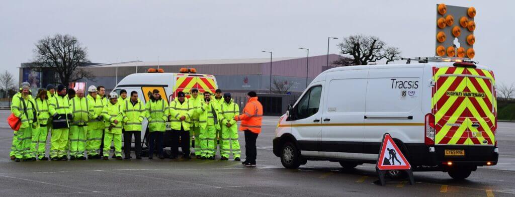The Tracsis traffic team.