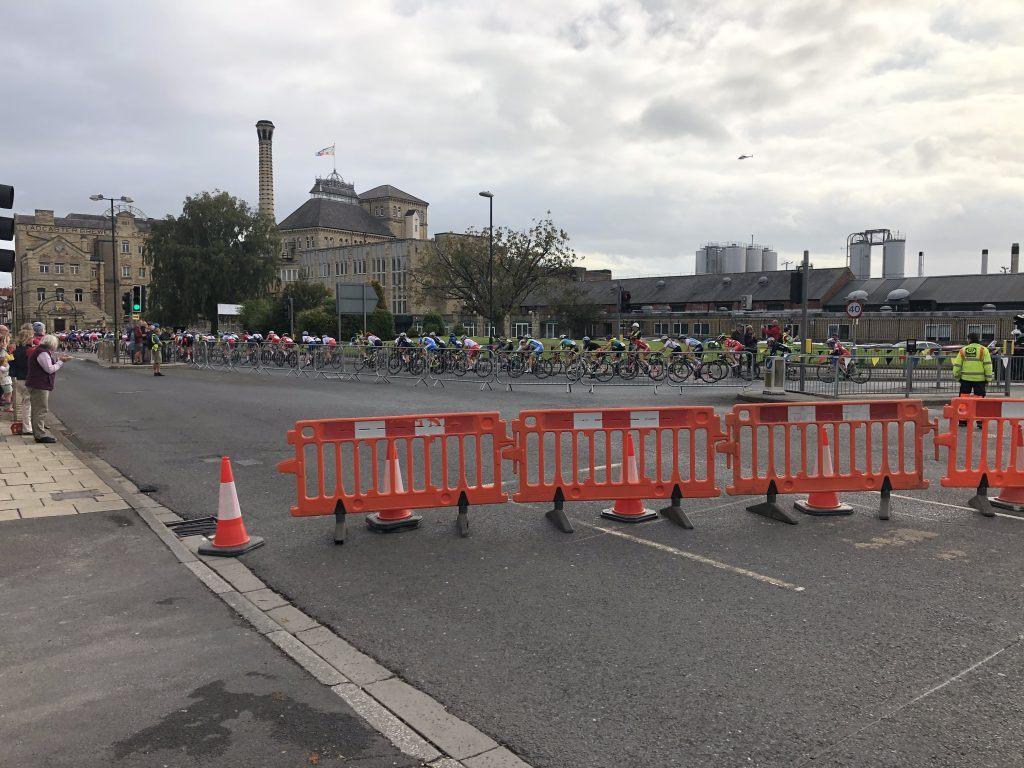 Cyclists racing at the UCI World Cycling Championships