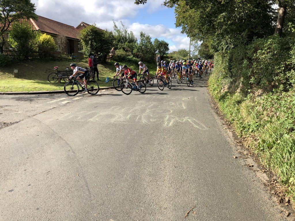 Cyclists racing at the UCI World Cycling Championships