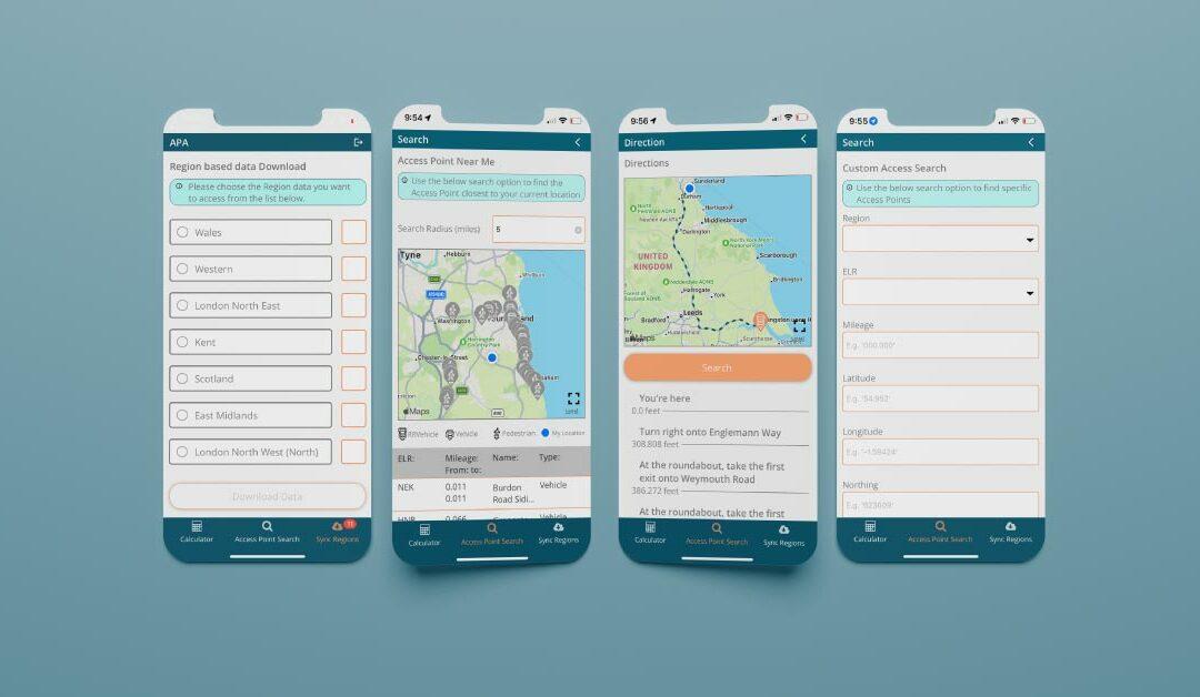 access points demo on mobile