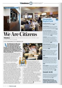 A page from FC Business Magazine 