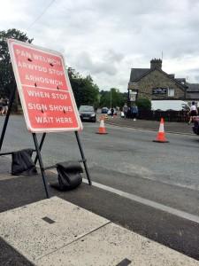 A road traffic sign