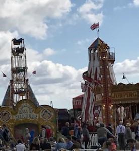 A fairground at Goodwood Revival 2017