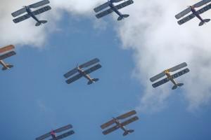 Bi-planes fly in formation