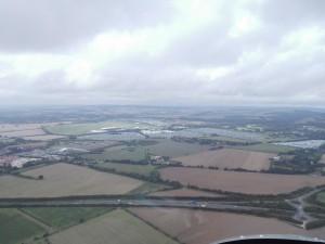 An aerial photograph of Goodwood