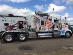 An American truck at truckfest