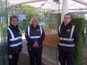 SEP marshals pose for a photo