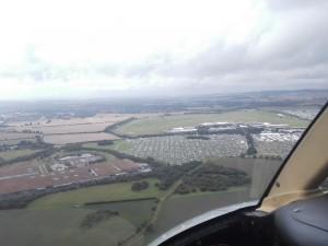 An aerial photograph of Goodwood
