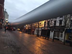 An empty highstreet