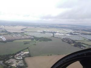 An aerial photograph of Goodwood