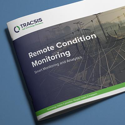 Tracsis Remote Condition Monitoring brochure cover