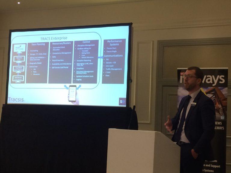 Alex Robertson gives an overview of the end to end TRACS Enterprise system