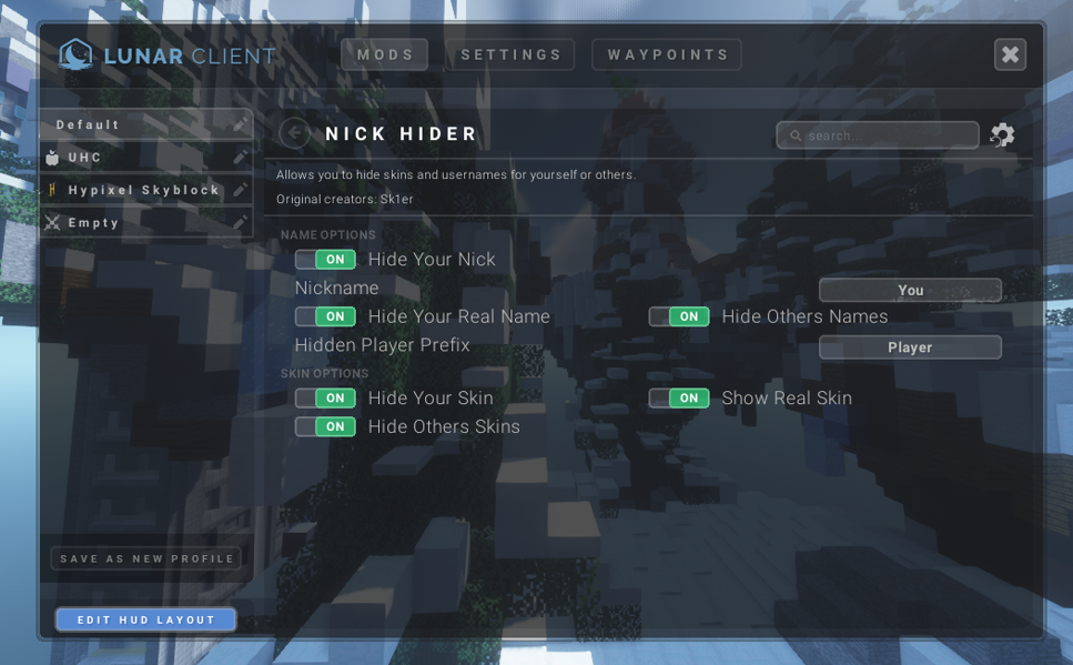 Lunar Client Settings For Fps Boost Hypixel