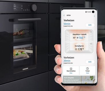 Appgesteuerter Backofen