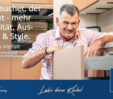 Mark Kühler wirbt für die Qualität der EMC Küche.