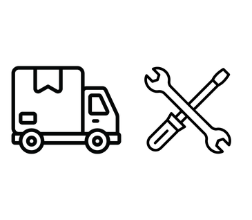 Lieferung und Montage