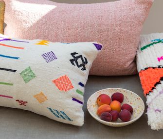 Bunte Kissen im Marokko Style