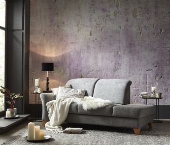 Graues Sofa von Lebensart