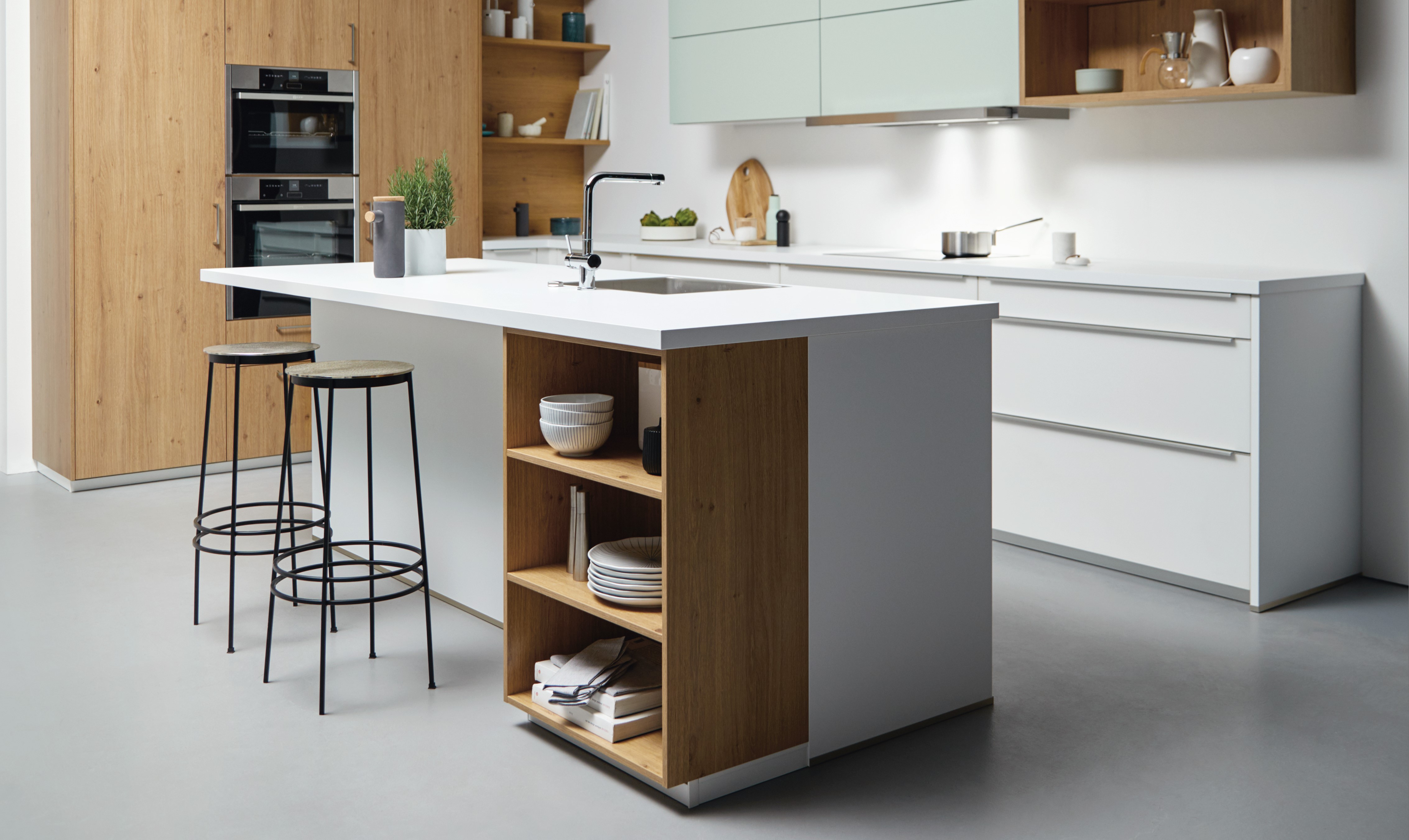 Inselküchen | Küchenformen bei Homepoet