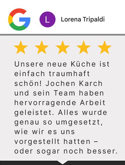 google Review Küchenplanung