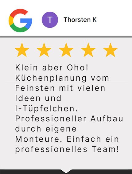 google Review Küchenplanung