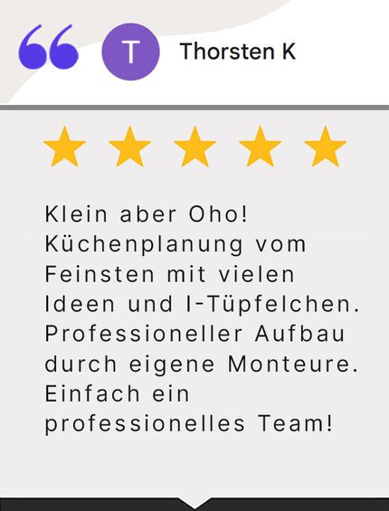 google Review Küchenplanung