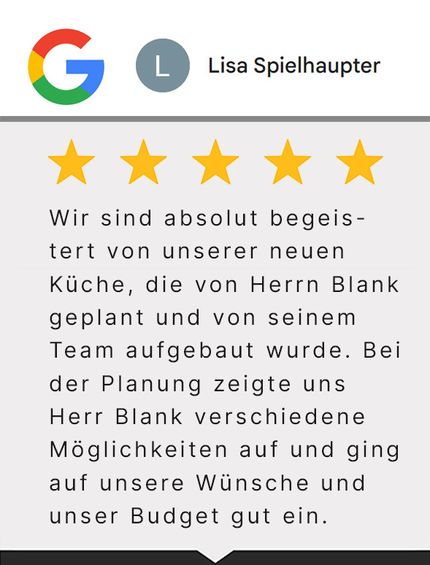 google Review Küchenplanung