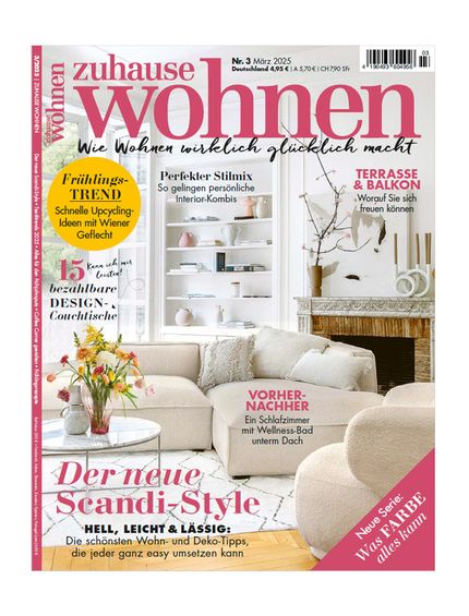 Titelbild der Zeitschrift "Zuhause Wohnen"
