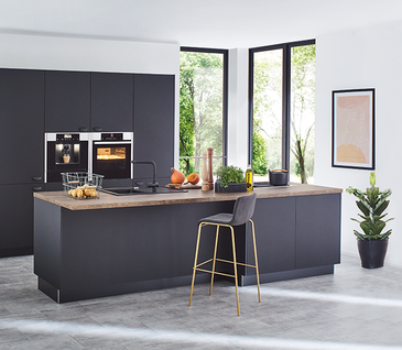 Für mehr Drama zuhause: eine Küche in schwarz!