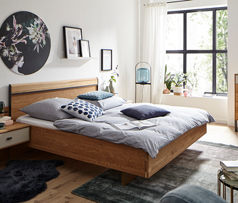 Holzbett Lenoso von Global Family