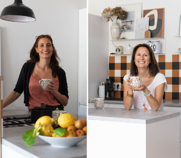 Kolumnistin Nicole Zweig und ihre gute Freundin Bianca genießen gemeinsame Zeit.