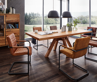 Beige Armlehnstühle von Natura Home