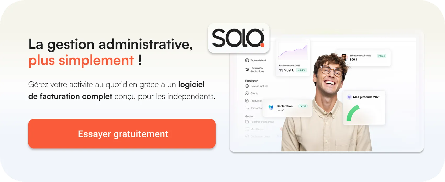 Logiciel de facturation solo