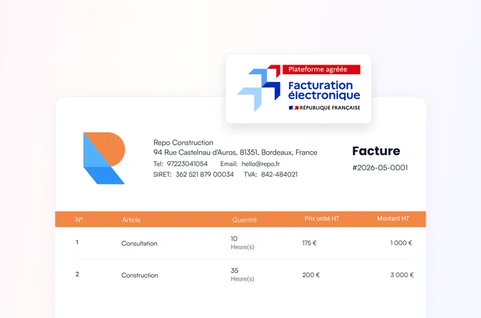 Facture électronique Solo