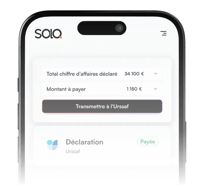 Déclaration Urssaf Solo