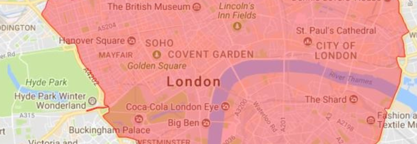 Map of london