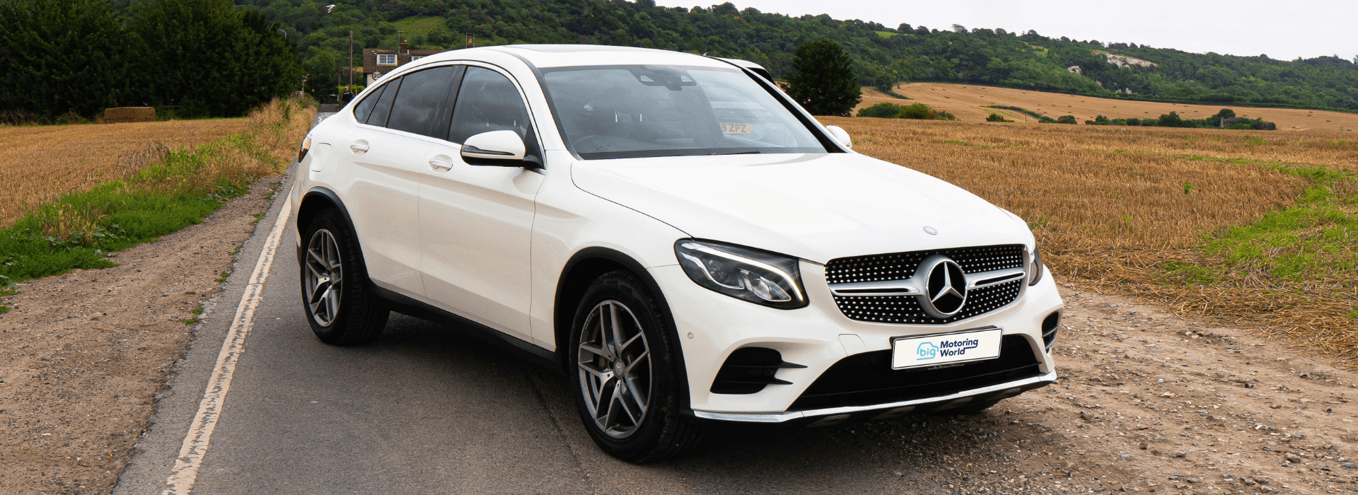 Mercedes glc white